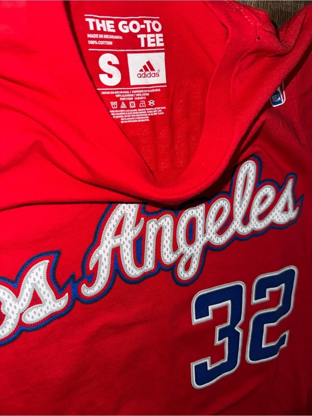 Blake Griffin Los Angeles LA Clippers Adidas #32 Men’s Small NBA Basketball Red